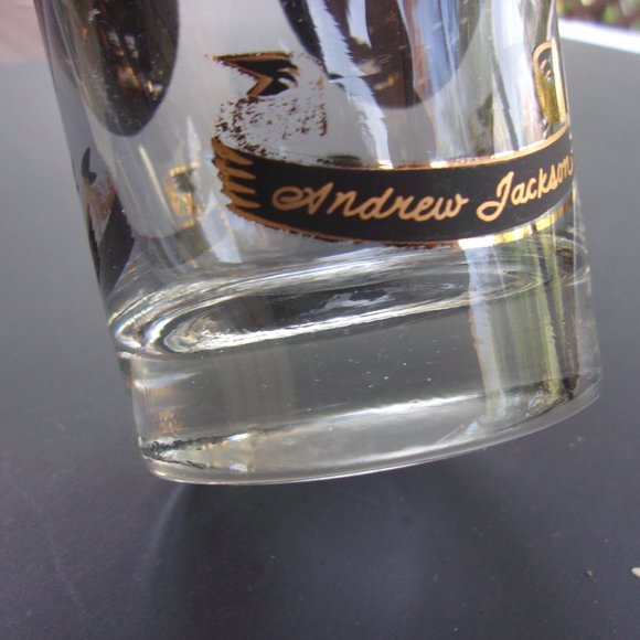 Vintage Libbey Andrew Jackson /Perry's Flagship Glass from 1960s - Picture 7 of 10